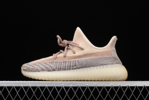 Adidas Yeezy 350 Boost V2 Ash Pear GY7658 Darth Coconut 350 second generation hollowed-out gray pearl color matching