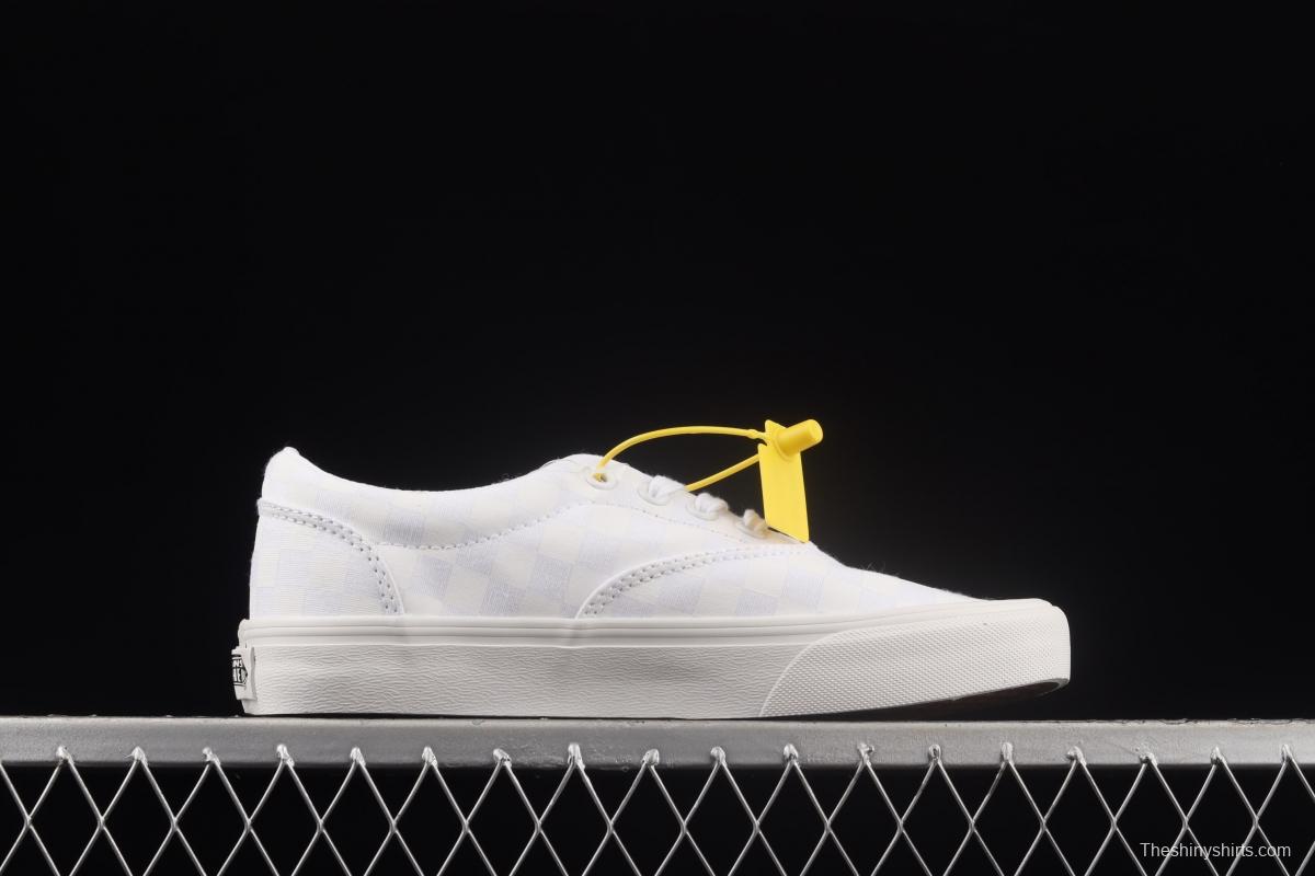 Vans Style 36 Milk White Chess Lattice low-top casual board shoes VN0A3WN3VEE