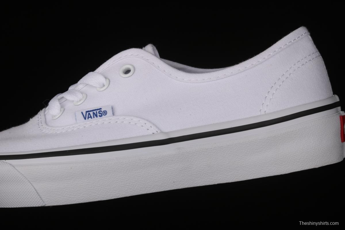 Vans Authentic Vans Anaheim classic pure white low-top canvas shoes VN000UDDIAV