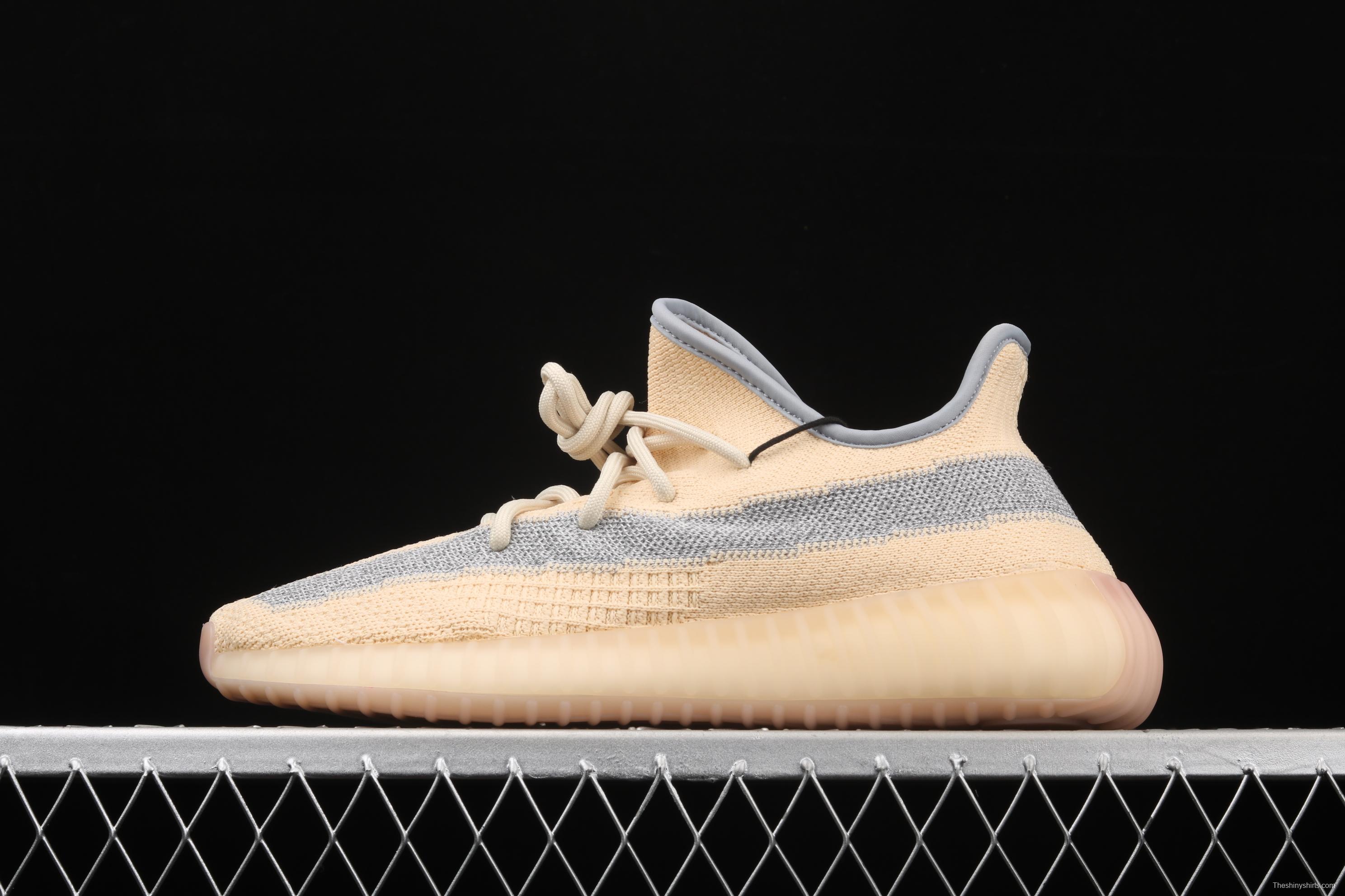 Adidas Yeezy Boost 350 V2 Linen FY5158 Darth Coconut 350 second generation flax full star BASF popcorn