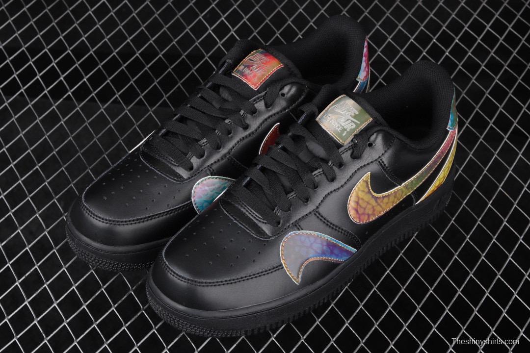 NIKE Air Force 11607 LV8 overseas joint name limited magic color barb reverse hook casual board shoes CK7214-001