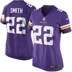 Women's Harrison Smith Purple Player Limited Team Jersey