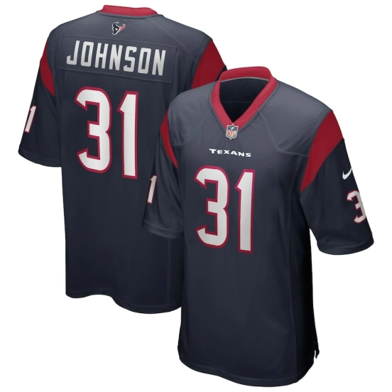 Men's David Johnson Navy Player Limited Team Jersey