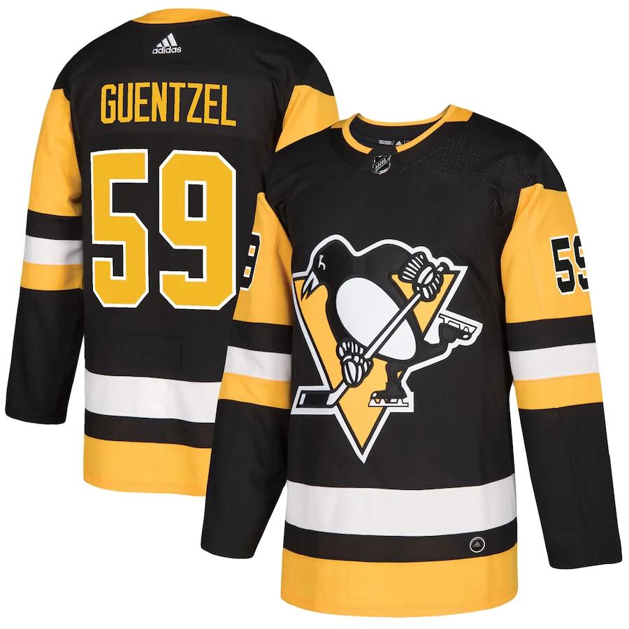 Youth Jake Guentzel Black Player Team Jersey