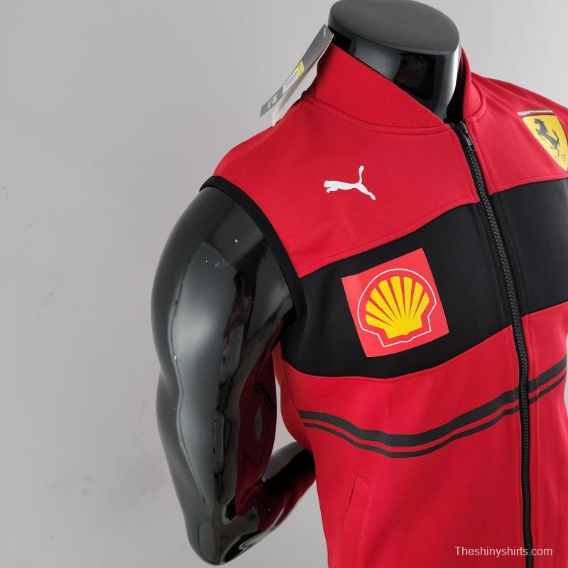 2022 F1 Ferrari Red Vest #0002
