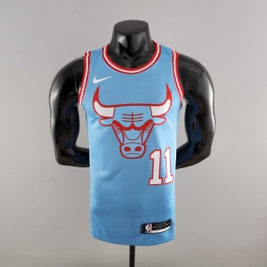 Chicago Bulls DeROZAN #11 Blue NBA Jersey