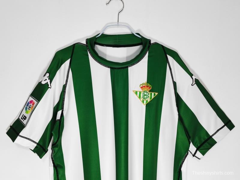 Retro 2003/04 Real Betis Home Soccer Jersey