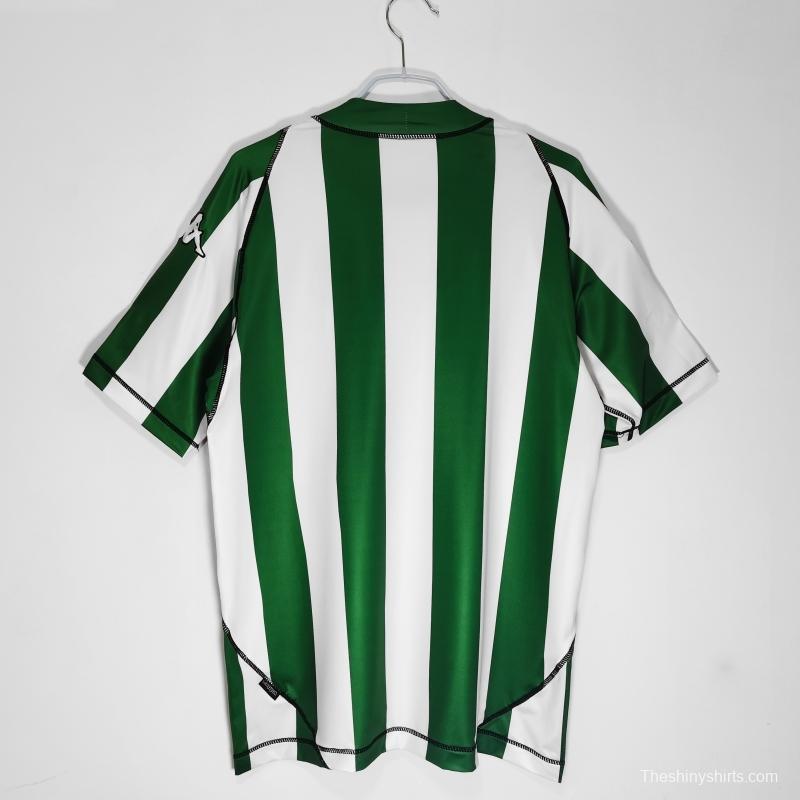 Retro 2003/04 Real Betis Home Soccer Jersey