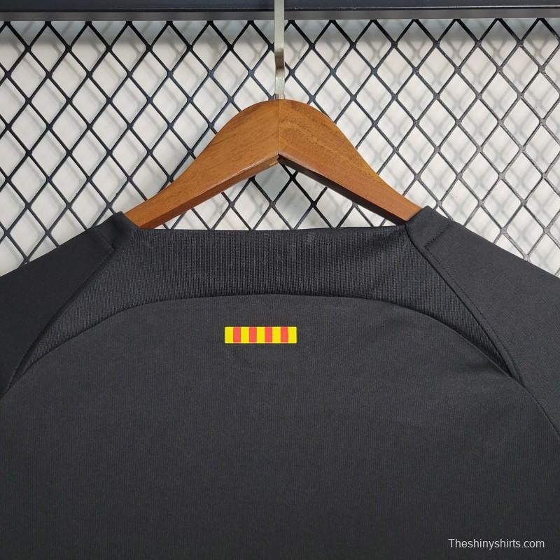 23-24 Barcelona Black Training Jersey