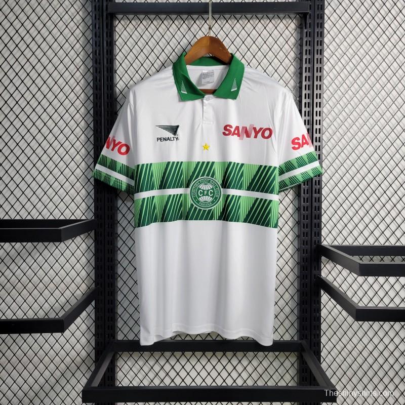 Retro 97-98 Brazil Team Coritiba Home Jersey