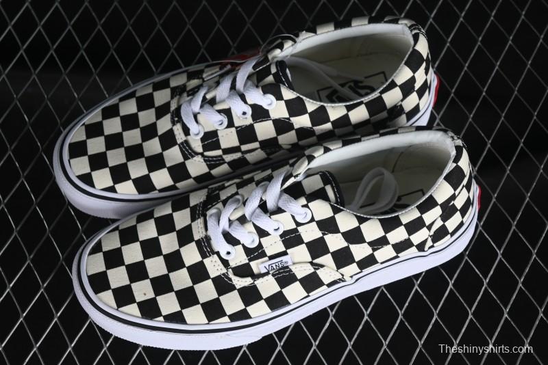 Vans Authentic Golden Coast Classic Checkerboard Slip-On Canvas Shoes - VN0A4BV4R6R