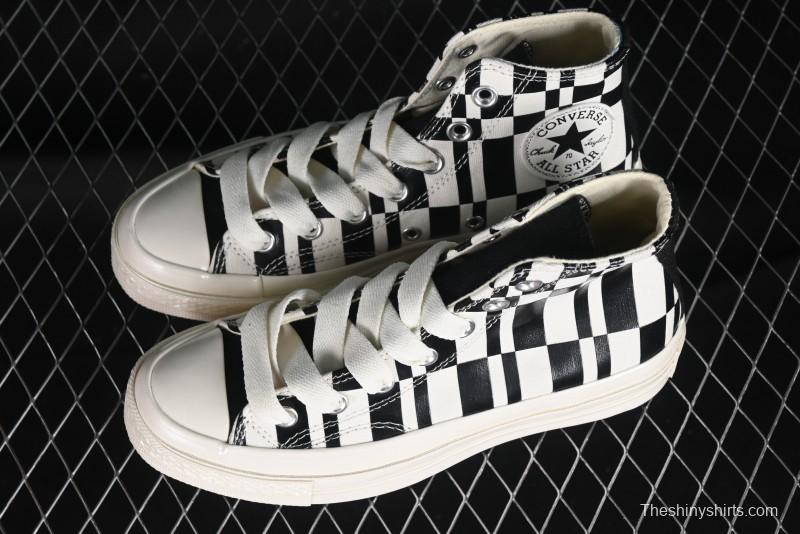 Converse 1970s Summer New Checkerboard High Top Casual Canvas Shoes - A08764C