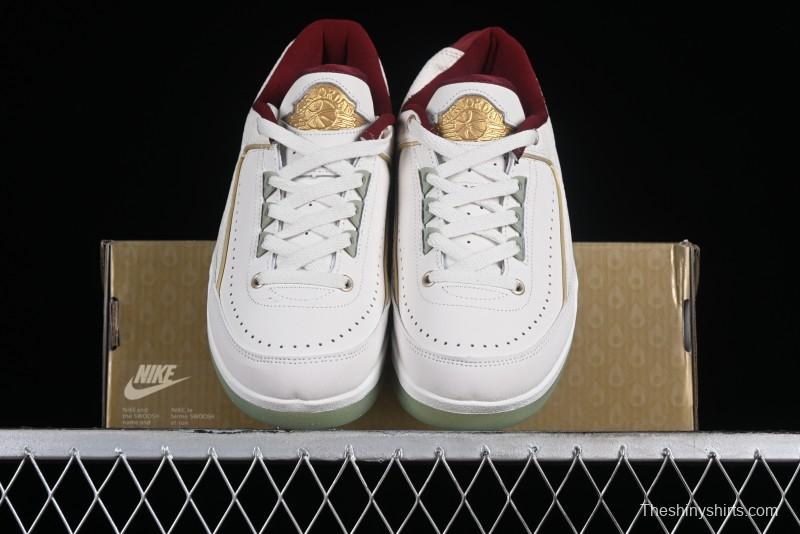 Air Jordan 2 Retro Low-Top Basketball Shoes