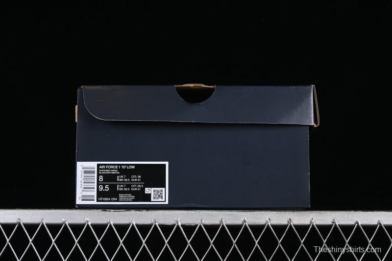 Nike Air Force 1 '07 Low Casual Sneakers with Full-Length Air Cushion - HF4864-094
