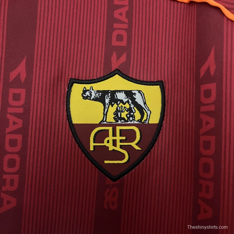 99/00 Retro Roma Home Jersey
