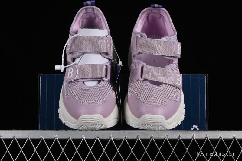 New York Yankees MLB Bigball Chunky Mask Jane Thick Platform Casual Sandals - 3ASDBCM4343LDS