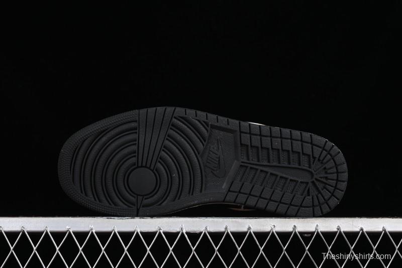 Nike Air Jordan 1 Low LV Collaboration - Black White Panda Custom Culture Casual Sneakers SJ9950-001