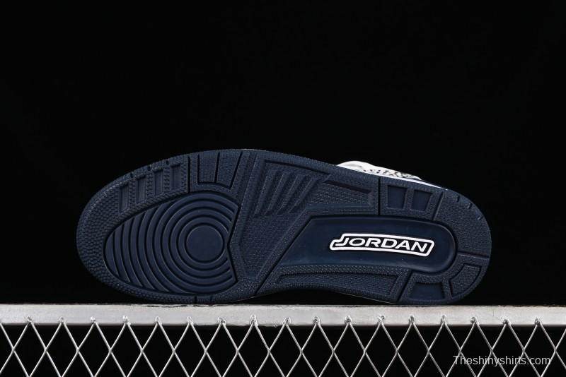 Nike Jordan Spizike Low AJ Hybrid Sneakers with Classic White-Black Colorway - FQ1759-104