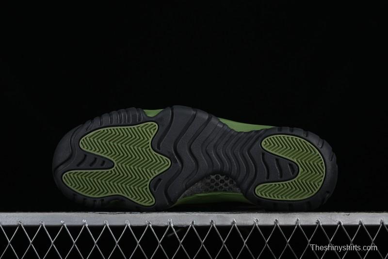 Nike Air Jordan 11 Retro High Top Basketball Shoes in Black Green - CT8012-300