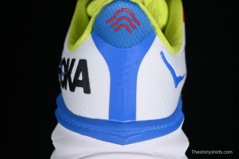 HOKA ONE ONE Clifton 9 Lightweight Knit Mesh Running Shoes with Enhanced Cushioning - 1127895 BVR