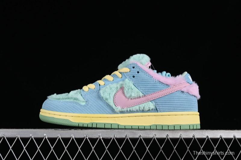 Nike SB Dunk Low Verdy x Nike Visty Collaboration Sneakers - FN6040-400