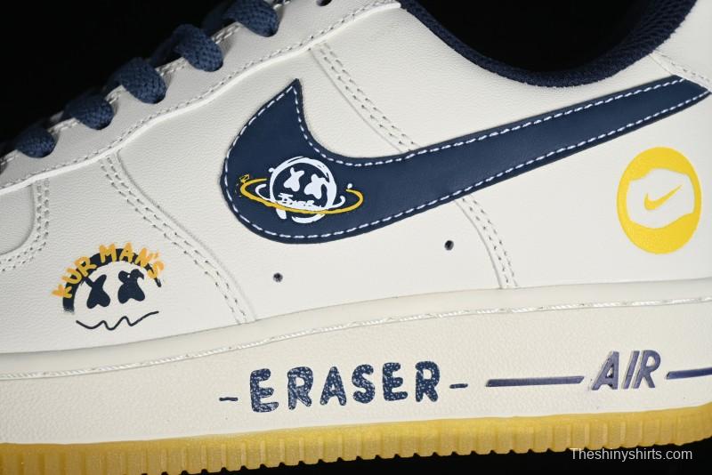 Nike Air Force 1 '07 Low "Eraser" Casual Sneakers - XC2351-330