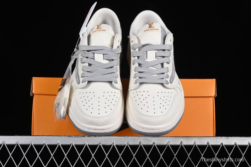 Nike Air Jordan 1 Low OG SP Travis Scott x Fragment Design Retro Sneakers - LX1988-800