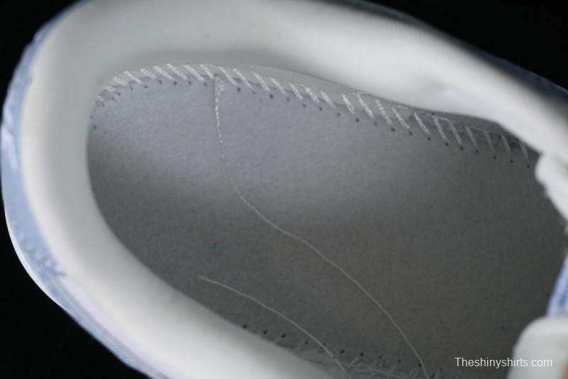 Nike SB Dunk Low Supreme Collaboration - Ice Crystal Blue Anniversary High-End Custom Low-Top Casual Skate Shoes - JH8039-939