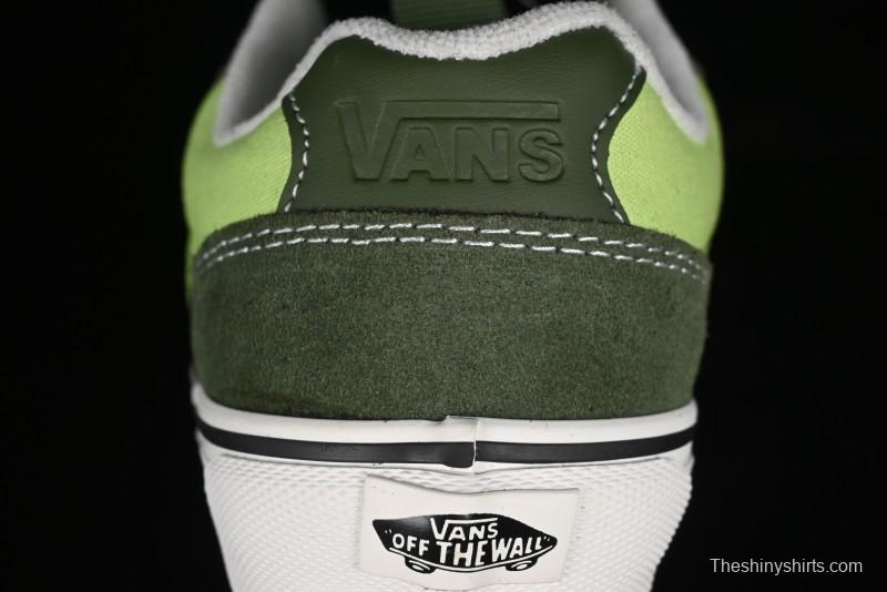 Vans Chukka Push Low-Top Skate Shoes with Slip-Resistant Sole in Apple Green - VN0008ZE08P