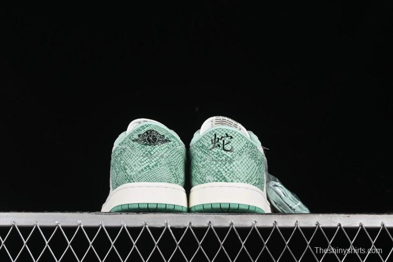 Nike Air Jordan 1 Low OG Retro Basketball Shoes Snake Year Limited Edition - HF3144-100