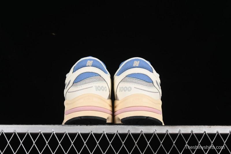 New Balance 1000 Series Retro Dad Style Low-Top Casual Running Shoes - M1000WA