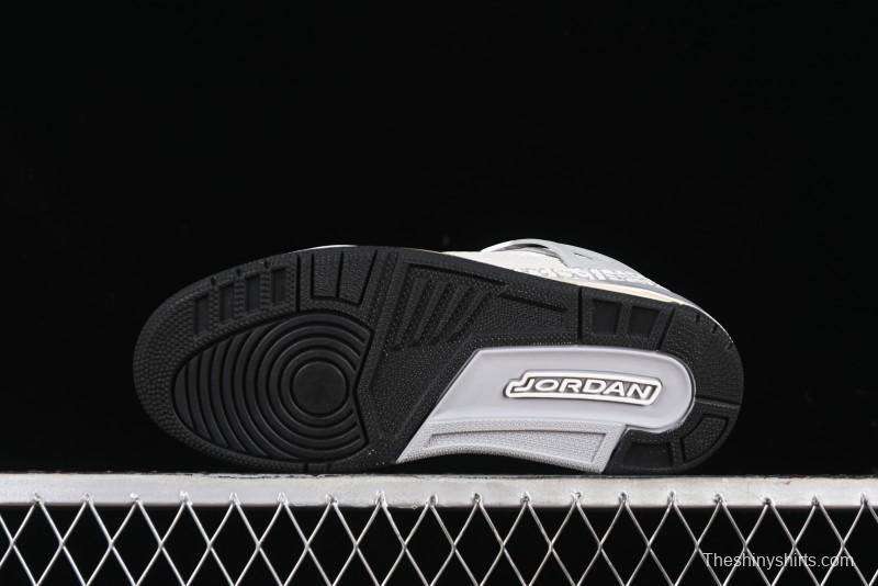 Nike Jordan Spizike Low AJ Hybrid Elements All Black Crackle Casual Sneakers - HQ1191-011