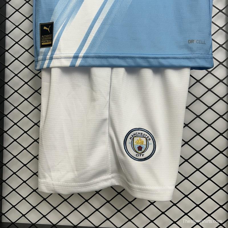25/26 Kids Manchester City Home Size 16-28 Jersey