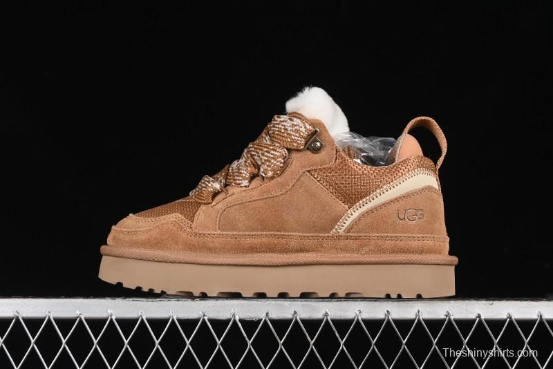 UGG Classic Ultra Mini Mel Dual-Color Lace-Up Low-Top Casual Shoes - 1144032