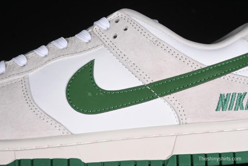 Nike SB Dunk Low Anniversary Customized Casual Sneakers with Green Swoosh - KK1888-013