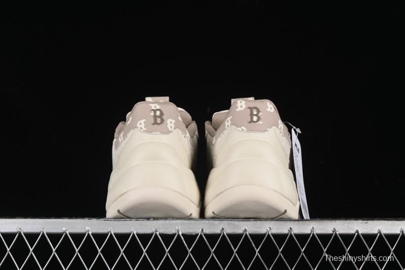 New York Yankees MLB Bigball Chunky Embo Monogram Thick Sole Sandals - 3ASHBEM4N43BGS