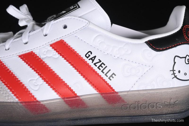 Adidas Originals Gazelle Indoor II Retro Casual Slip-Resistant Wear-Resistant Low-Top Sneakers - II0013