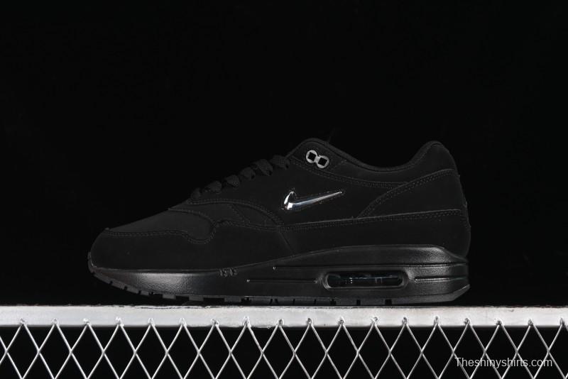 Nike Air Max 1 Retro Running Shoes with Half-Sole Air Cushion - AA0512-001