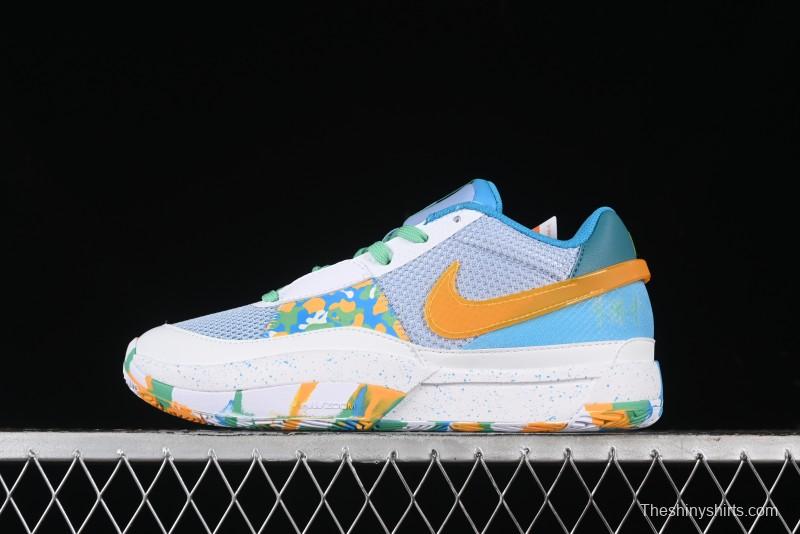 Nike Ja 1 "Day One" Basketball Shoes with Zoom Cushioning and Low-Top Design - DX2294-100