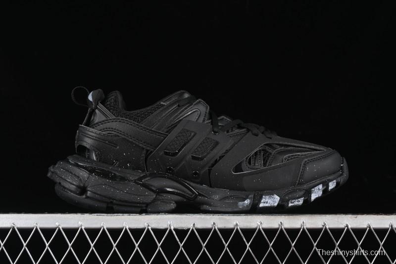 Balenciaga Track Sneaker with Transparent Heel Strap - WTRHW1090