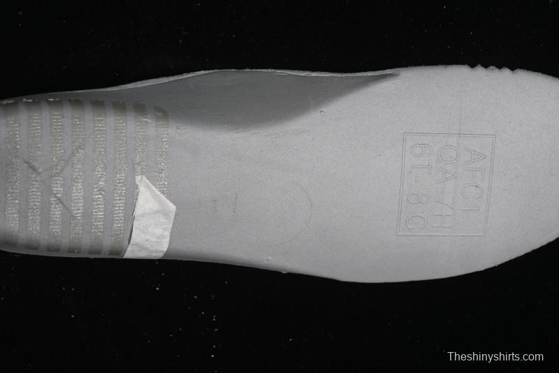 Nike Air Force 1 '07 Mid Light Blue Hand-Painted Cracked Three Stripes Shadow Mid-Top Casual Sneakers - CW2289-111