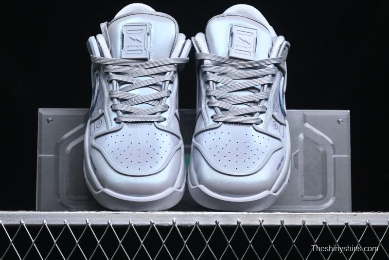 Nike Rtfkt Studios x Dunk Genesis Low OG Ghost Metaverse Series Casual Skate Shoes - HF0438-001