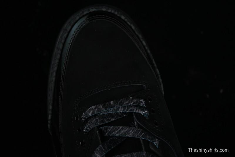 Nike Air Jordan 3 Retro Basketball Shoes Midnight Black - CT8532-001