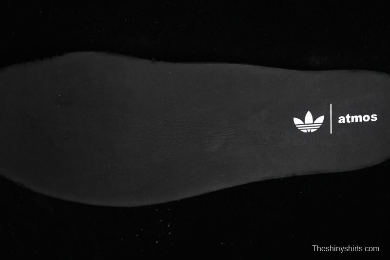 Adidas Samba Atmos IH3364 Patent Leather Black Silver Casual Sneakers