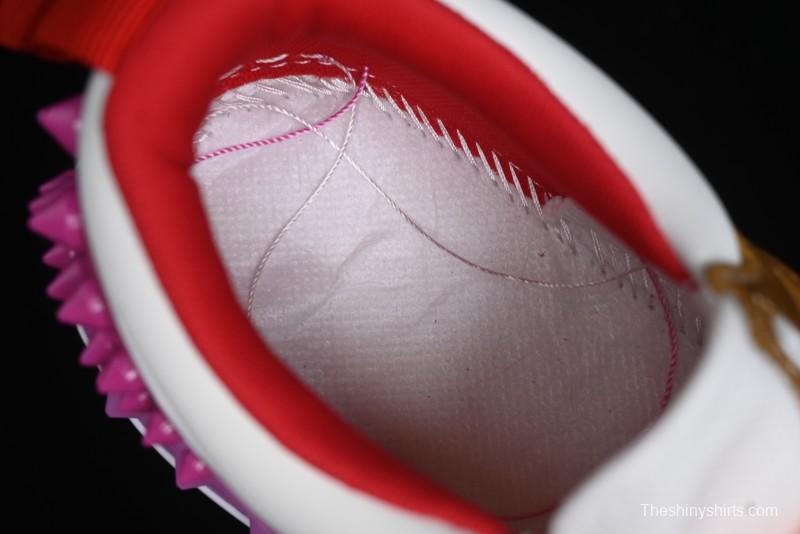 Christian Louboutin Funnyto Flat French Luxury Brand Low-Top Sneakers in Purple Color Block - X.D4