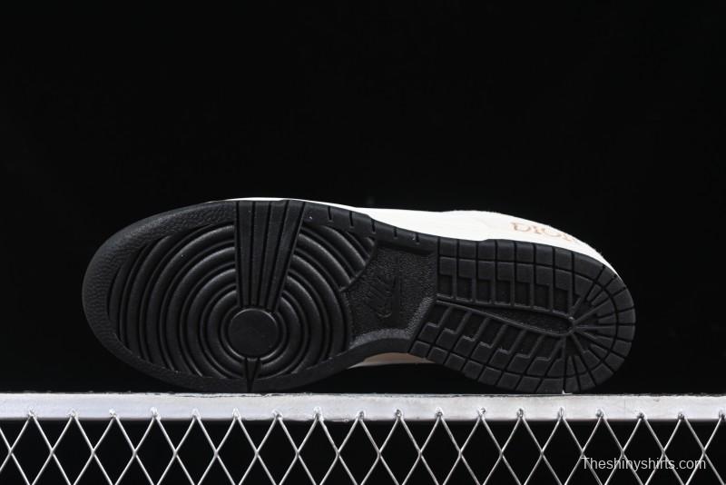 Nike SB Dunk Low Dior Collaboration Anniversary Custom Low-Top Casual Sneakers - DJ2024-066