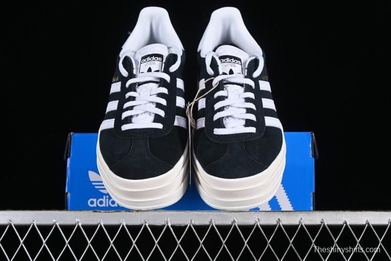 Adidas Originals Gazelle Bold HQ6912 Low-Top Sneakers with Thick Sole for Casual Wear Anti-Slip and Durable - HQ6912