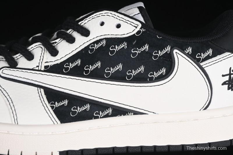 Nike Travis Scott x Fragment Design x Air Jordan 1 Low OG SP AJ1 Low Top Casual Sneakers - SJ2068-121