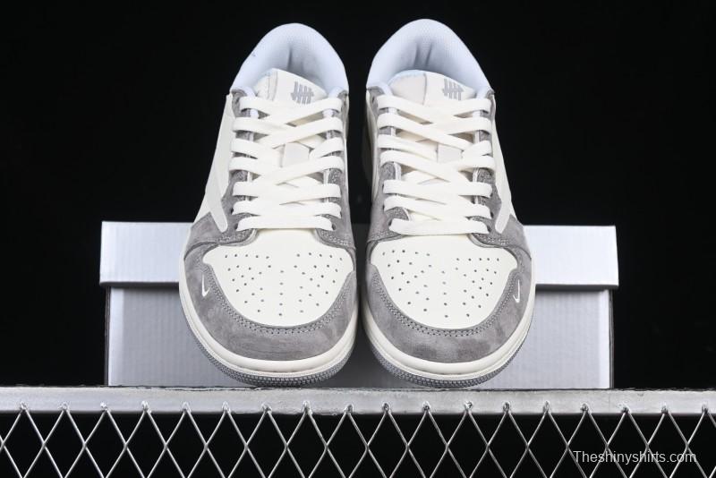 Nike Travis Scott x Fragment Design x Air Jordan 1 Low OG SP AJ1 Retro Casual Sneakers - DM7866-048