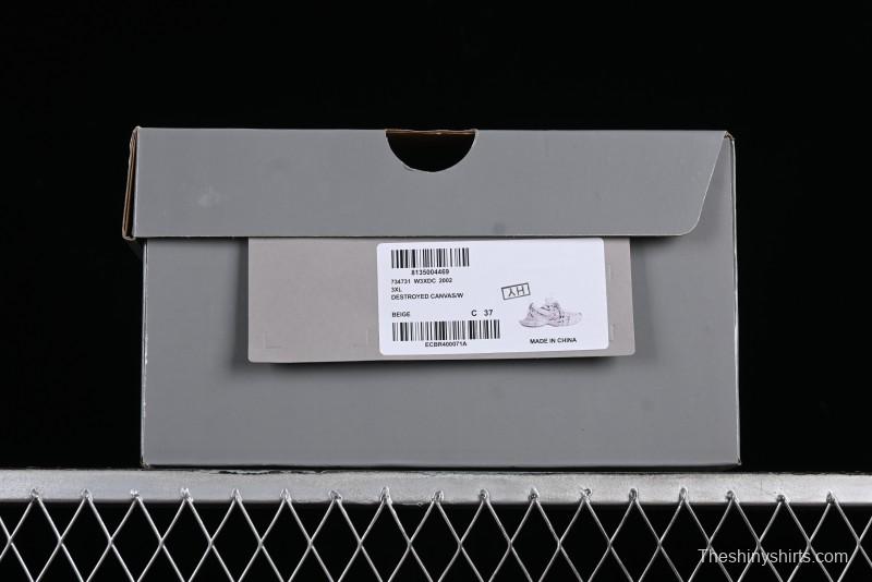 Balenciaga Phantom Sneaker 10th Generation Trend Running Shoes with Transparent Heel Strap - W3XDC2002